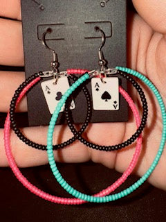 Playing card hoops