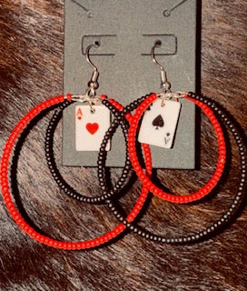 Playing card hoops